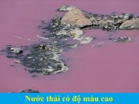 Xử lý nước thải có độ màu cao