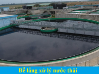 Các loại bể lắng trong xử lý nước thải