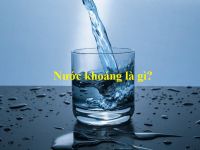Nước khoáng là gì?
