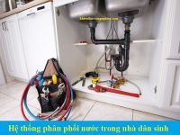 Hệ thống phân phối nước trong nhà dân sinh